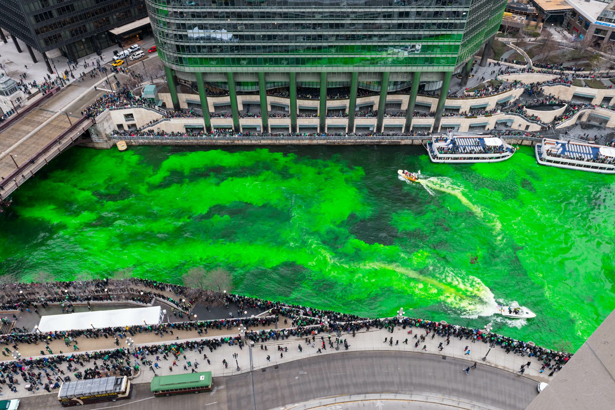 St. Patrick’s Day Party Bus
